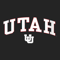 Womens Utah Utes Womens Arch Over Red Officially L 3/4 Sleeve Shirt | Artistshot