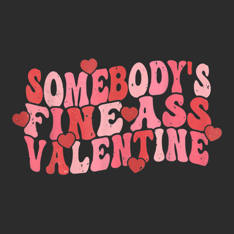 Somebody's Fine Ass Valentine Groovy Valentine's D Exclusive T-shirt | Artistshot