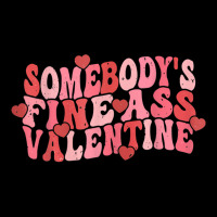 Somebody's Fine Ass Valentine Groovy Valentine's D Lightweight Hoodie | Artistshot