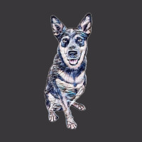 An Australian Cattle Dogs Thalated On W Ladies Curvy T-shirt | Artistshot