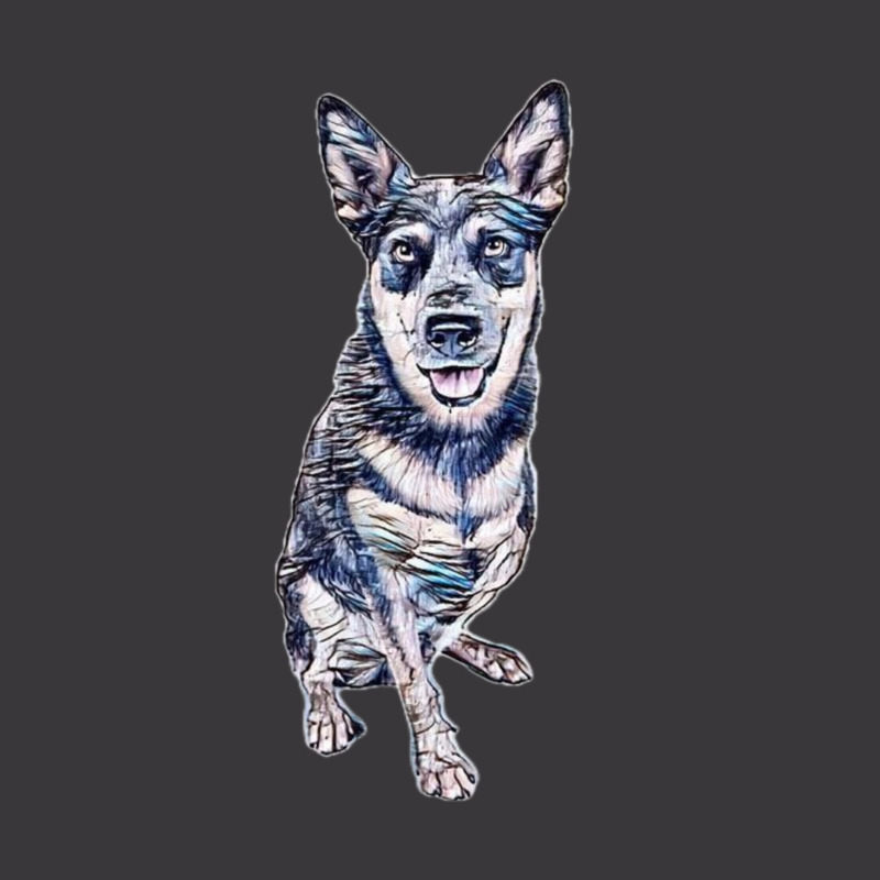 An Australian Cattle Dogs Thalated On W Ladies Curvy T-Shirt by Kemnabi | Artistshot