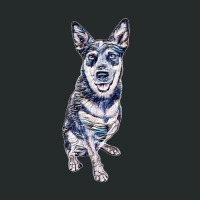 An Australian Cattle Dogs Thalated On W Women's Triblend Scoop T-shirt | Artistshot