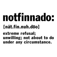 Notfinnado Definition Funny Premium T Shirt Maternity Scoop Neck T-shirt | Artistshot