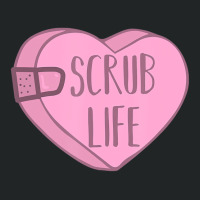 Nurse Scrub Life Valentines Day Candy Heart T Shir Duffel Bag | Artistshot