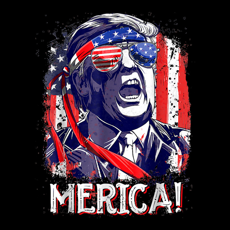 Trump Merica 4th Of July Men Boys Kids Murica T Sh Graphic Youth T-shirt | Artistshot