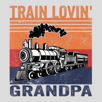 Train Lovin' Grandpa Model Railroad Train T Shirt Men's Polo Shirt | Artistshot