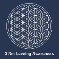 I Am Loving Awareness, Ram Dass Mantra, Flower Of Ladies Denim Jacket | Artistshot