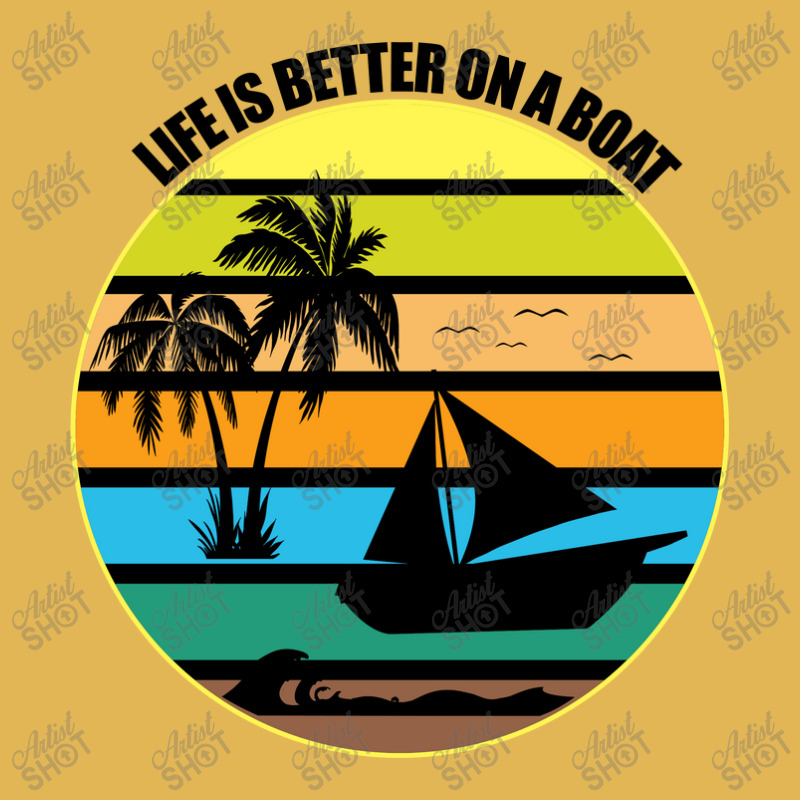 Life Is Better On A Boat Light Shirt Vintage Hoodie And Short Set | Artistshot