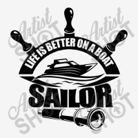 New Life Is Better On A Boat Light Shirt Camper Cup | Artistshot