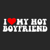 I Love My Hot Boyfriend T Shirt Men's T-shirt Pajama Set | Artistshot