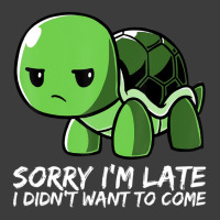 Cute Turtle T Shirt   Sorry I'm Late I Didn't Want Men's Polo Shirt | Artistshot