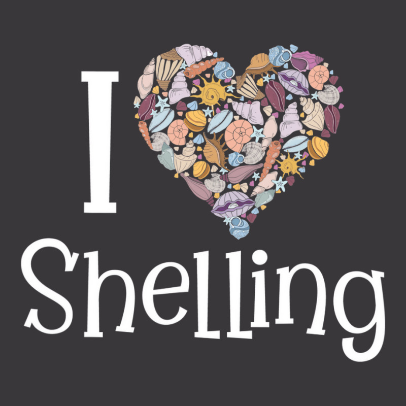 I Love Shelling   Beachcomber Beach Lover Shell Co Ladies Curvy T-Shirt by mheny | Artistshot