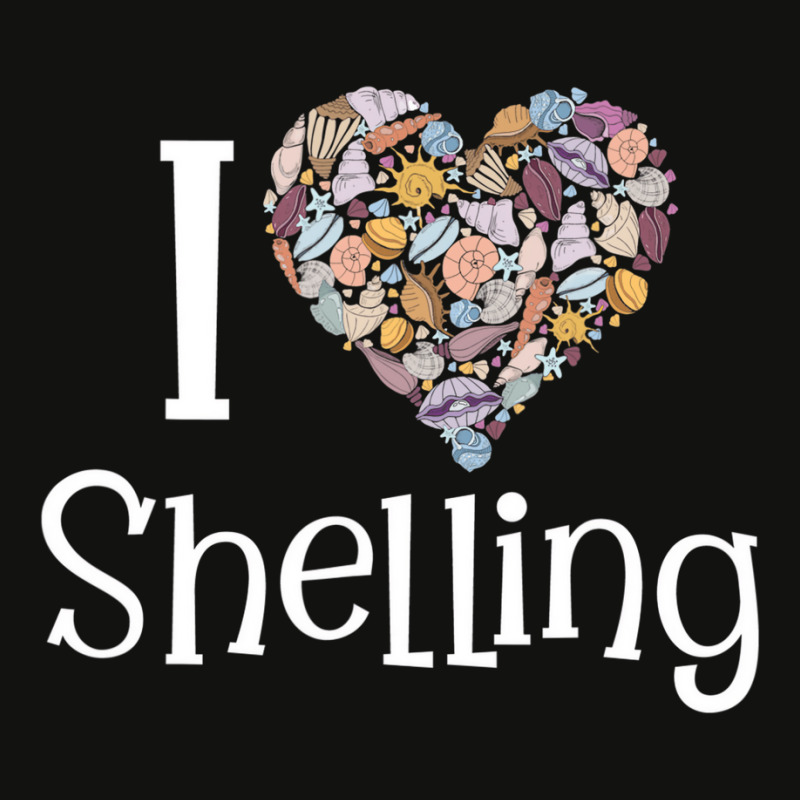 I Love Shelling   Beachcomber Beach Lover Shell Co Scorecard Crop Tee by mheny | Artistshot