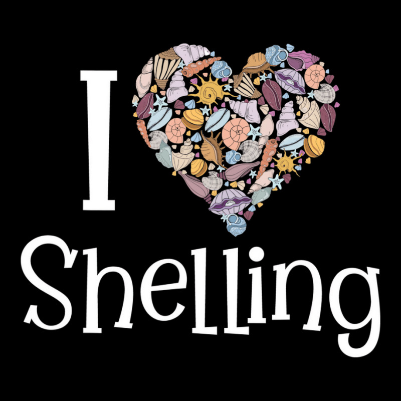 I Love Shelling   Beachcomber Beach Lover Shell Co Cropped Sweater by mheny | Artistshot