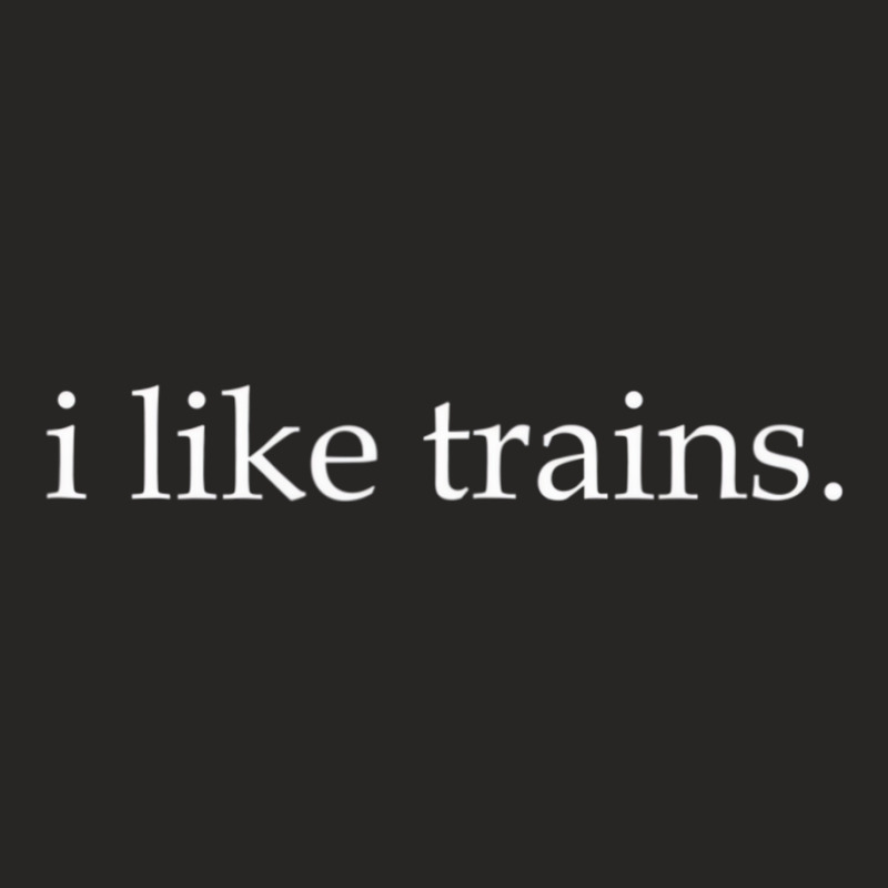 I Like Trains   Ho O G N Gauge Train Track T Shirt Ladies Fitted T-Shirt by mheny | Artistshot