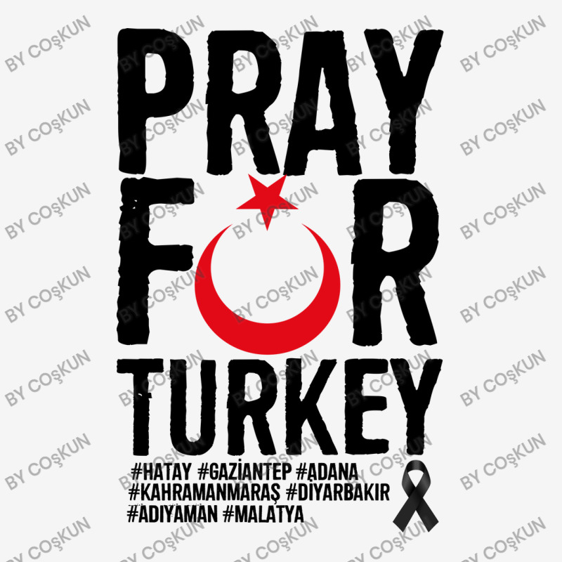 Pray For Turkey Scorecard Crop Tee by coşkun | Artistshot