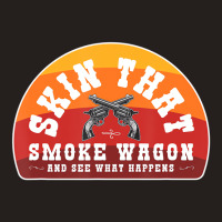 Skin That Smoke Wagon Retro Desert Sunset Western Tank Top | Artistshot