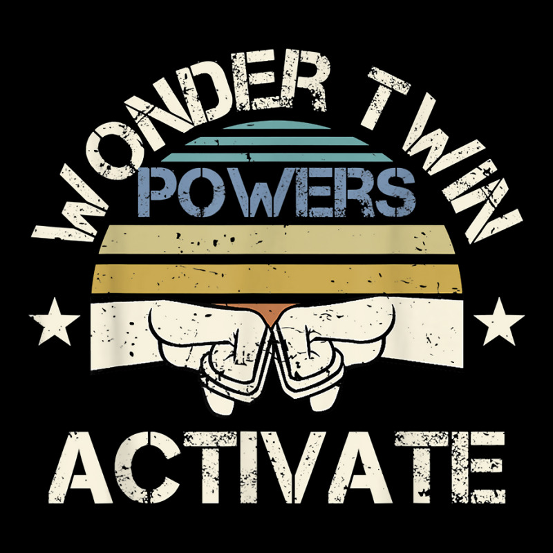 Wonder Twin Power Activated Design, Sibling Design Graphic T-shirt | Artistshot