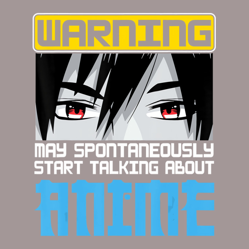 Warning May Spontaneously Start Talking About Anim Vintage Hoodie | Artistshot