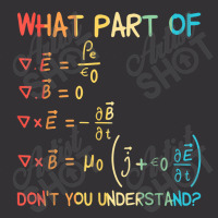 What Part Of Maxwell Equations Don't You Understan Vintage Hoodie And Short Set | Artistshot