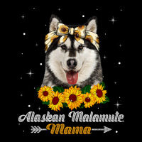 Womens Cute Alaskan Malamute Mama Dog Mom Dog Love Men's Long Sleeve Pajama Set | Artistshot