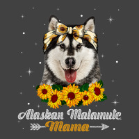 Womens Cute Alaskan Malamute Mama Dog Mom Dog Love Vintage T-shirt | Artistshot