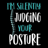 I'm Silently Judging Your Posture Funny Chiropract Youth Jogger | Artistshot