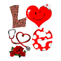 Love Heart Stethoscope Nurse Life Valentine Day 20 Youth Tee | Artistshot