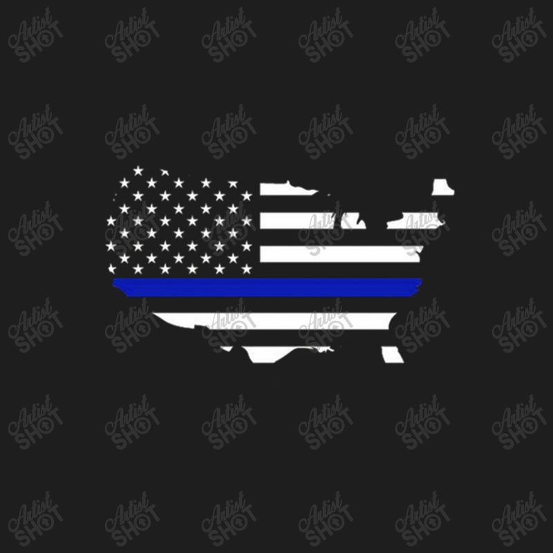 Thin Blue Line Flag Classic T-shirt | Artistshot