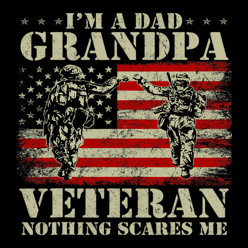 Proud Army Dad Grandpa Gifts With American Flag Ve Men's Long Sleeve Pajama Set | Artistshot