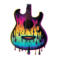 Guitar Graphic Music Lover   Acoustic Guitar Playe Zipper Hoodie | Artistshot