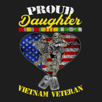 Proud Daughter Of A Vietnam Veteran T Shirt Vetera Classic T-shirt | Artistshot