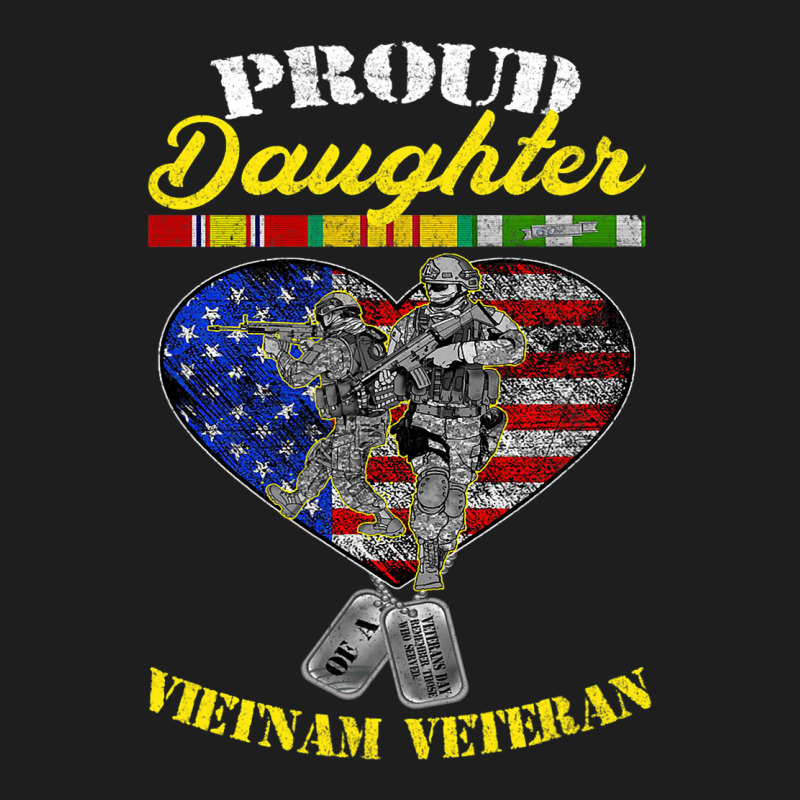 Proud Daughter Of A Vietnam Veteran T Shirt Vetera Classic T-shirt | Artistshot