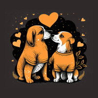 Cute Puppy Couple Happy Valentines Day Corgi Puppi Racerback Tank | Artistshot