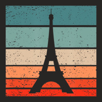 Eiffel Tower Retro Style Vintage T Shirt Ladies Fitted T-shirt | Artistshot