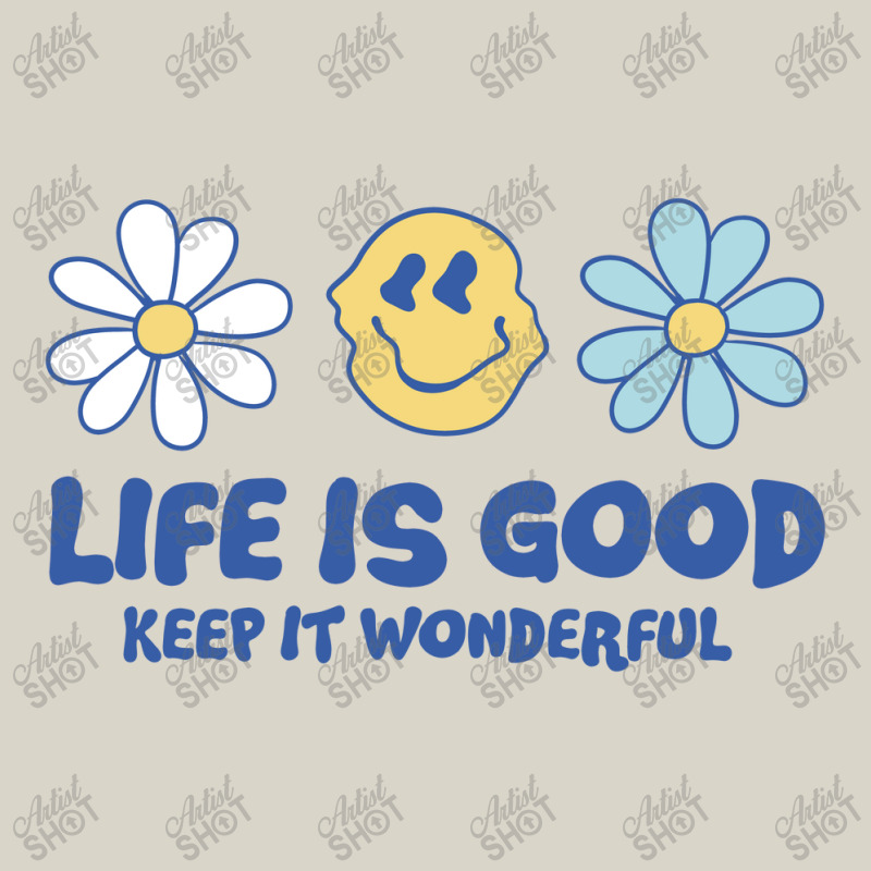 Life Is Good Keep It Wonderful, Aesthetic Motivational Quotes Vintage Cap | Artistshot