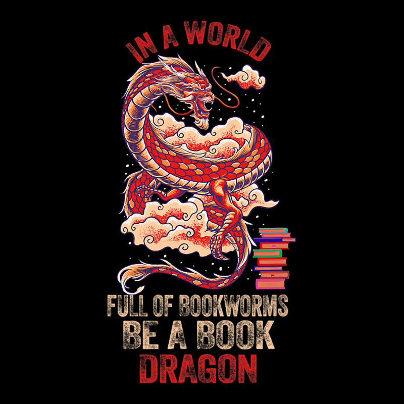 In A World Full Of Bookworms Be A Book Dragon 3 Maternity Scoop Neck T-shirt by spreesgomez | Artistshot