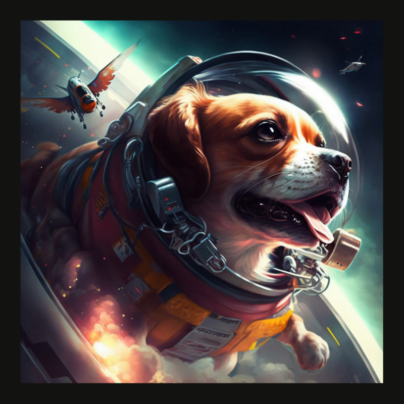 One Small Step For Dog Scorecard Crop Tee by bedzraehrneru | Artistshot