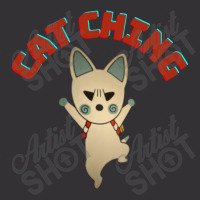 Cat Ching Hero Cat Happy Carrying Money Bag Vintage Hoodie And Short Set | Artistshot