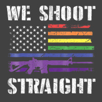 Gay Veteran We Shoot Straight Lgbt Veterans Day Gi Vintage T-shirt | Artistshot