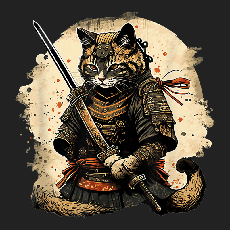 Japanese Cat Samurai Katana Sameowrai Anime T Shir Backpack | Artistshot