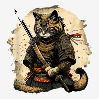 Japanese Cat Samurai Katana Sameowrai Anime T Shir Rear Car Mat | Artistshot