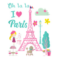 Oh La La I Love Paris Eiffel Tower French Traditio Crewneck Sweatshirt | Artistshot