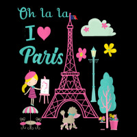 Oh La La I Love Paris Eiffel Tower French Traditio Long Sleeve Shirts | Artistshot