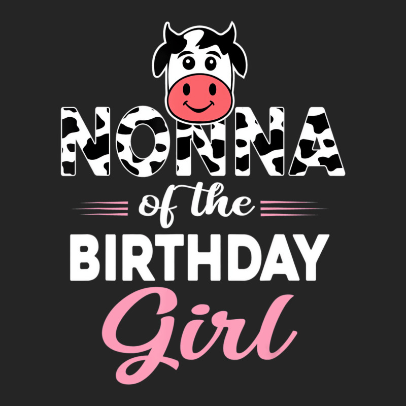 Nonna Of The Bday Girl Farm Cow Nonna Birthday Par Unisex Hoodie by africaka | Artistshot