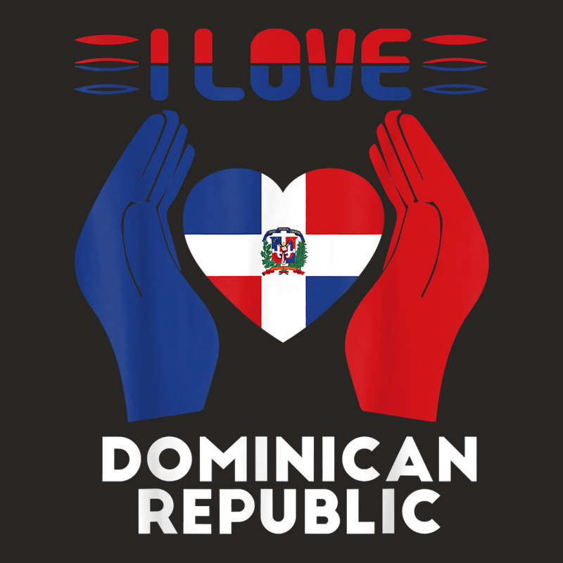 De Republica Dominicana Latina Traditional Dominic Ladies Fitted T-Shirt by billotla | Artistshot