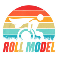 Amputee   Roll Model Retro Vintage Wheelchair Ampu Sticker | Artistshot