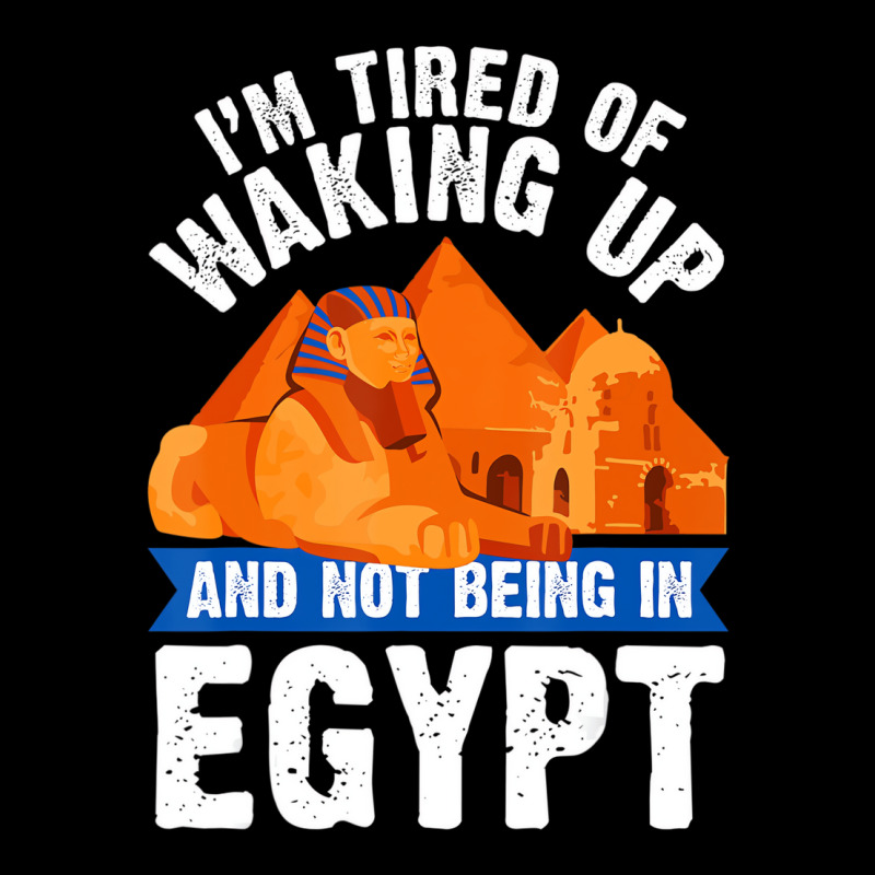 I'm Tired Of Waking Up And Not Being In Egypt Egyp Baby Bibs by hausch | Artistshot