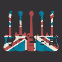 Guitar Player Vintage Guitar Great Britain Flag Bi Vintage Short | Artistshot