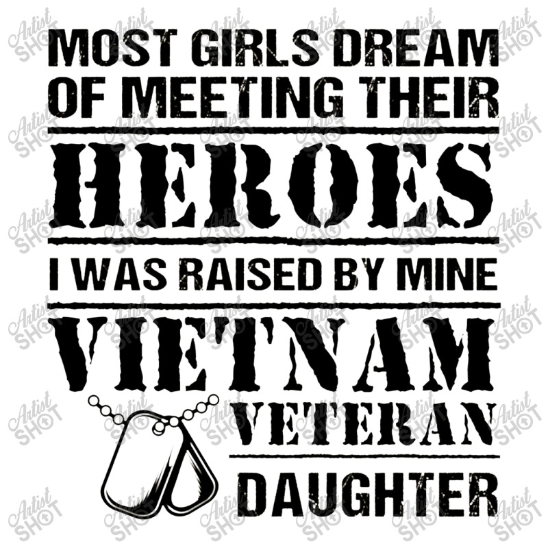 Vietnam Veteran Daughter V-neck Tee | Artistshot